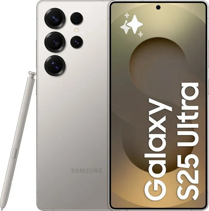 Samsung Galaxy S25 Ultra Mobile Phone, 256GB, 12GB, Titanium Grey DACH SM-S938BZTDEUE