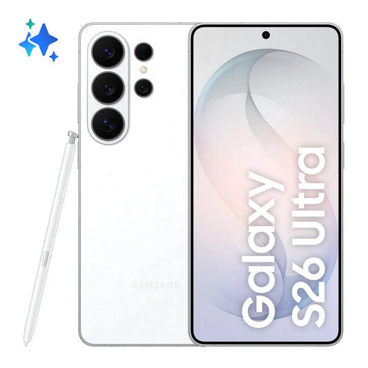 Mobiltelefon Samsung Galaxy S26 Ultra, 512GB, 12GB, Vit SM-S948BZWGEUB