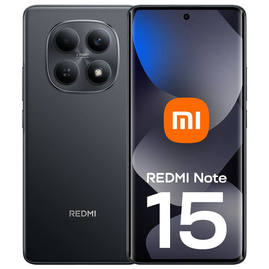 Mobiltelefon Xiaomi Redmi Note 15 4G, 128GB, 6GB, Svart MZB0M8GEU