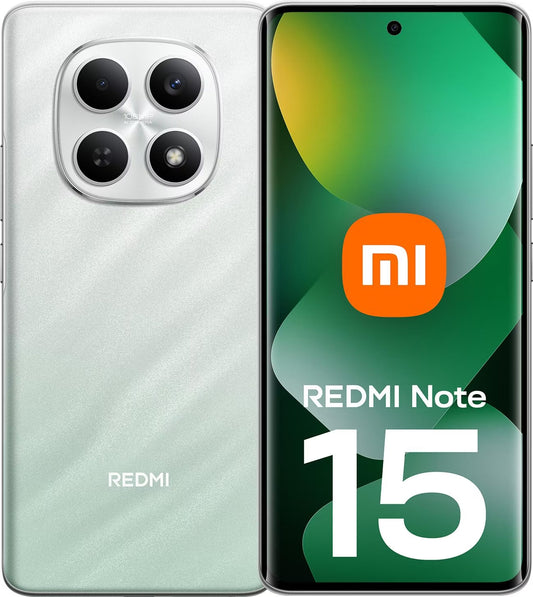 Mobiltelefon Xiaomi Redmi Note 15 4G, 256GB, 8GB, Grön MZB0MNPEU