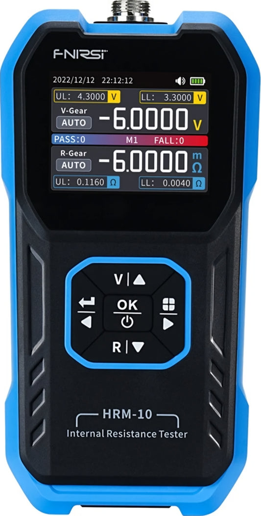 Tester Service Fnirsi HRM-10 för mätning av intern resistans och batterispänning / ackumulator