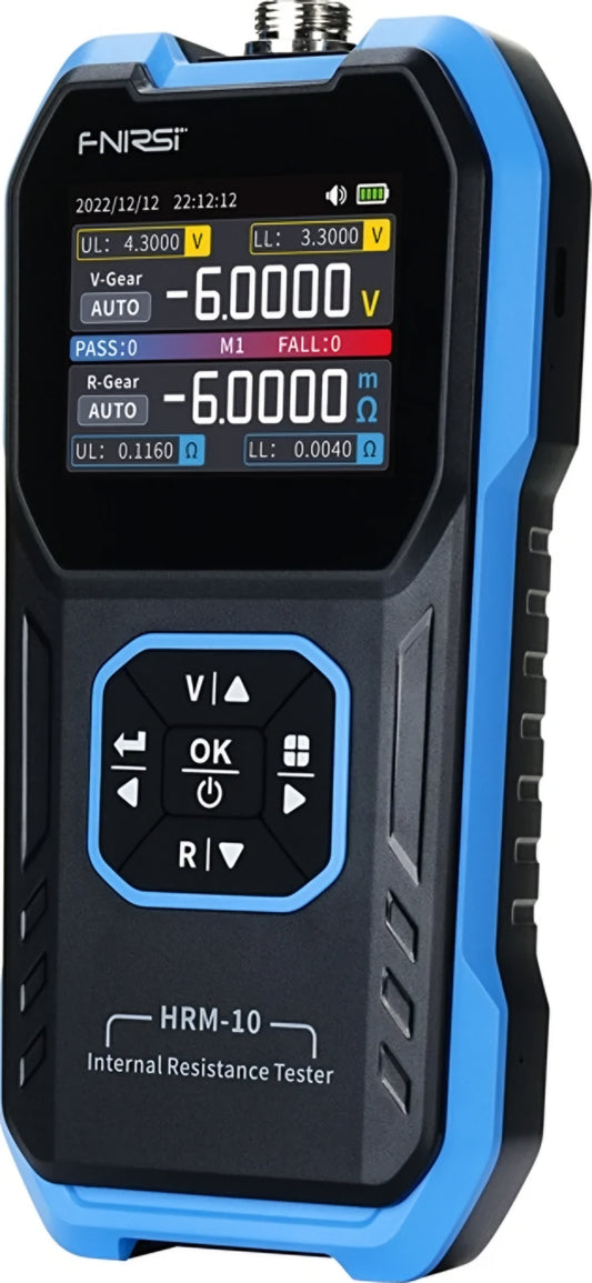 Tester Service Fnirsi HRM-10 för mätning av intern resistans och batterispänning / ackumulator