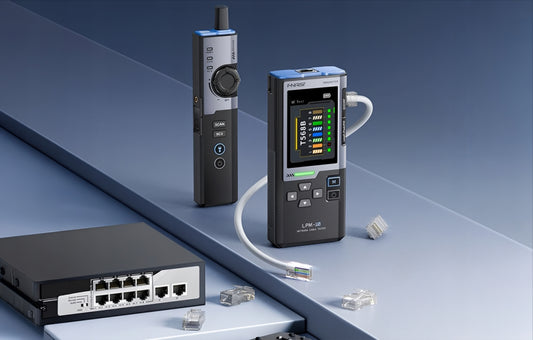 Service Tester Fnirsi LPM-10A för RJ45 / RJ11-kablar