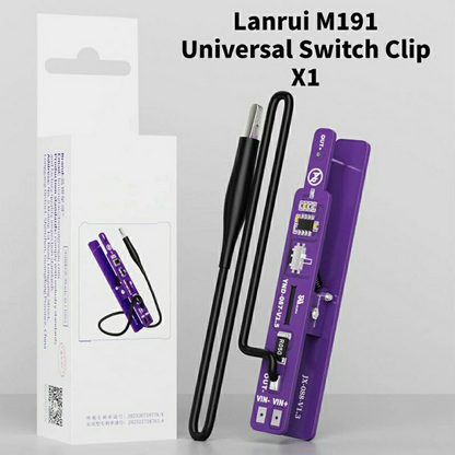 Lanrui M191 servicetestare för batteri Android / Apple iPhone-serien