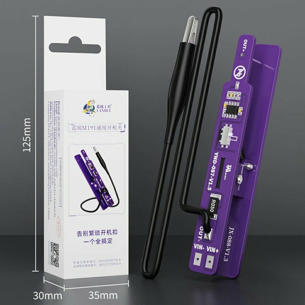 Lanrui M191 servicetestare för batteri Android / Apple iPhone-serien