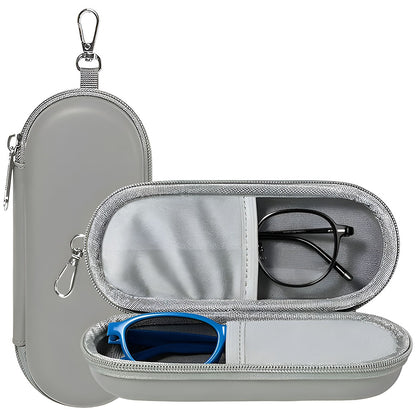 Techsuit ETJ3 Glasögonfodral, 165mm x 65mm x 40mm, Grå