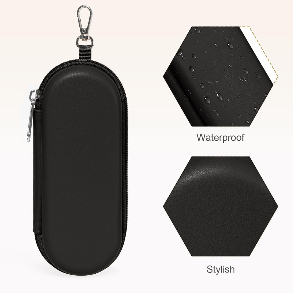 Techsuit ETJ3 Glasögonfodral, 165mm x 65mm x 40mm, Grå