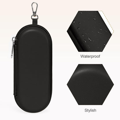Techsuit ETJ3 Glasögonfodral, 165mm x 65mm x 40mm, Grå