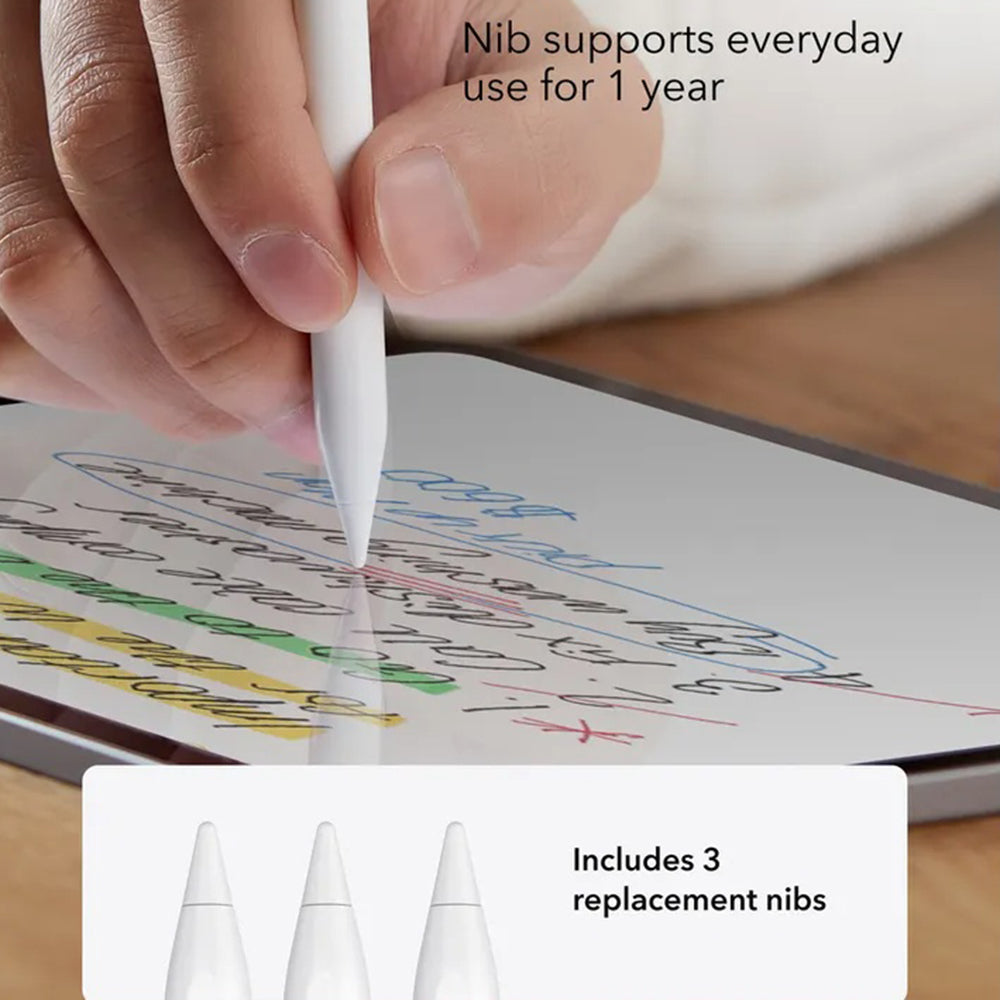 Touch Pen ESR för Apple iPad, Aktiv Version, Vit