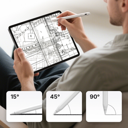Touch Pen Metapen A8 för Apple iPad, Aktiv version, Vit ME-APP152
