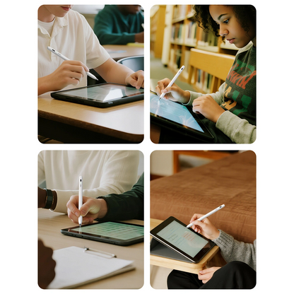 Touch Pen Metapen Air8 Pro för Apple iPad, Aktiv Version, Vit ME-APP172