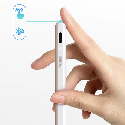 Touch Pen Metapen A8 för Apple iPad, Aktiv version, Vit ME-APP152