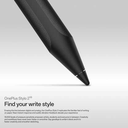 Touch Pen Stylo 2 för OnePlus Pad 3 / Pad 2 / Pad, Svart 5511100086