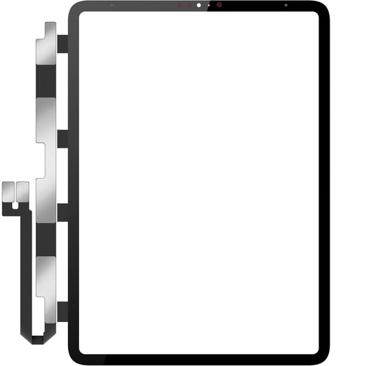 Touchscreen Forward Guard OCA för Apple iPad Pro 12.9 (2022), Svart