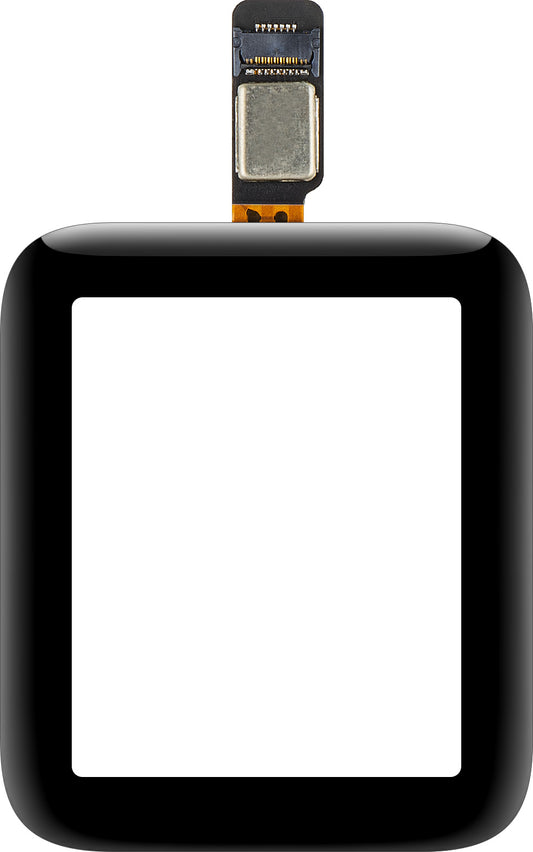 Touchscreen Forward Shield OCA för Apple Watch Series 3 38mm / Watch Series 2 38mm, Svart