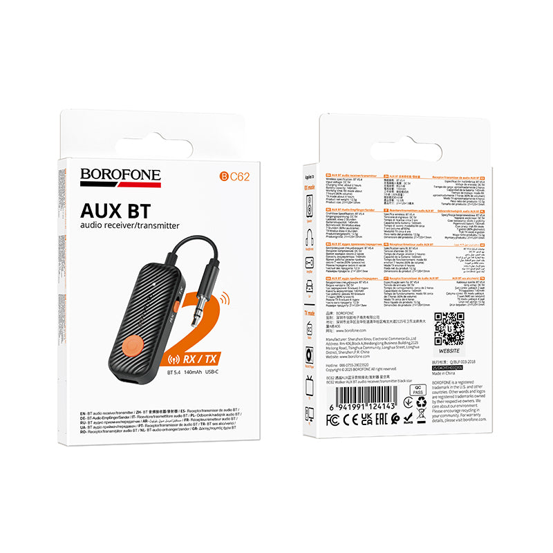 Bluetooth-sändare/-mottagare Borofone BC62 Walker