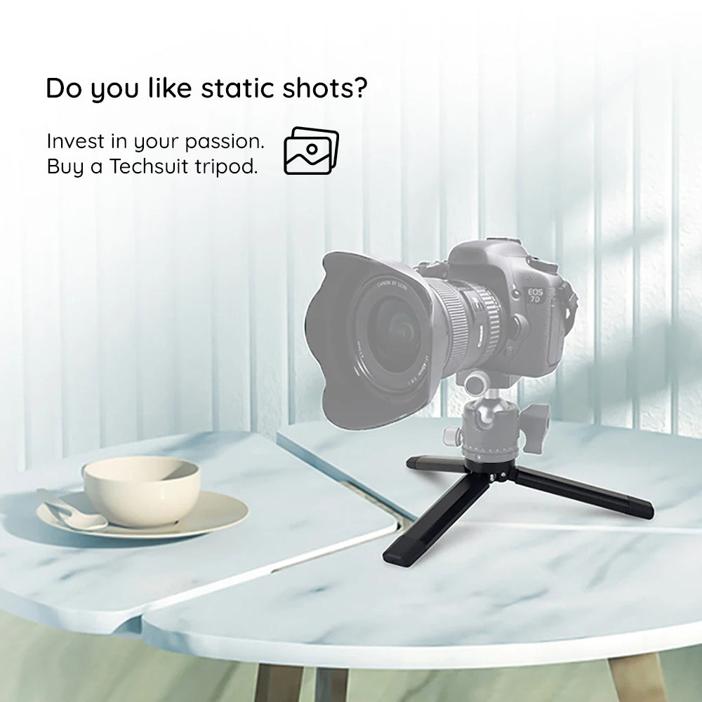 Stativ 1/4 tum Techsuit TPD2, Svart