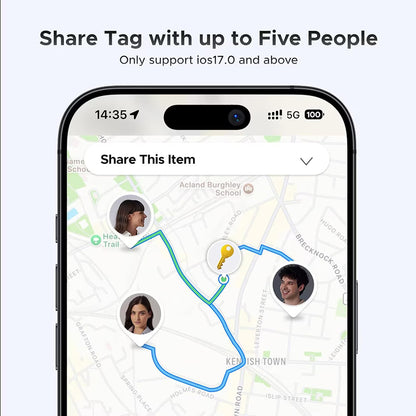 UGREEN SmartTag CM816 (45297) för iOS-serien, Grå