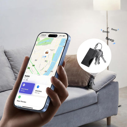 UGREEN SmartTag Smart Finder Slim 2 CM920 (75120A) för iOS-serien, set med 2 stycken, svart
