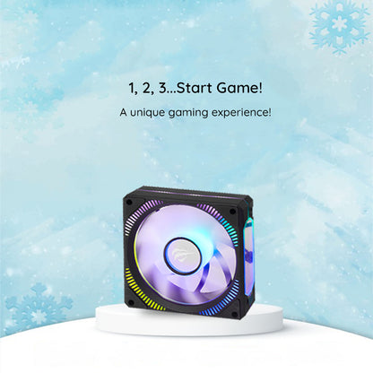 Fläkt HAVIT F2096, 1800RPM, 30dB, 3W, Svart