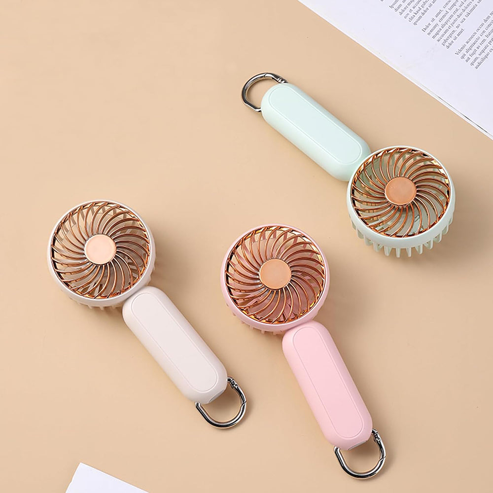 Bärbar fläkt Techsuit A217, Rosa
