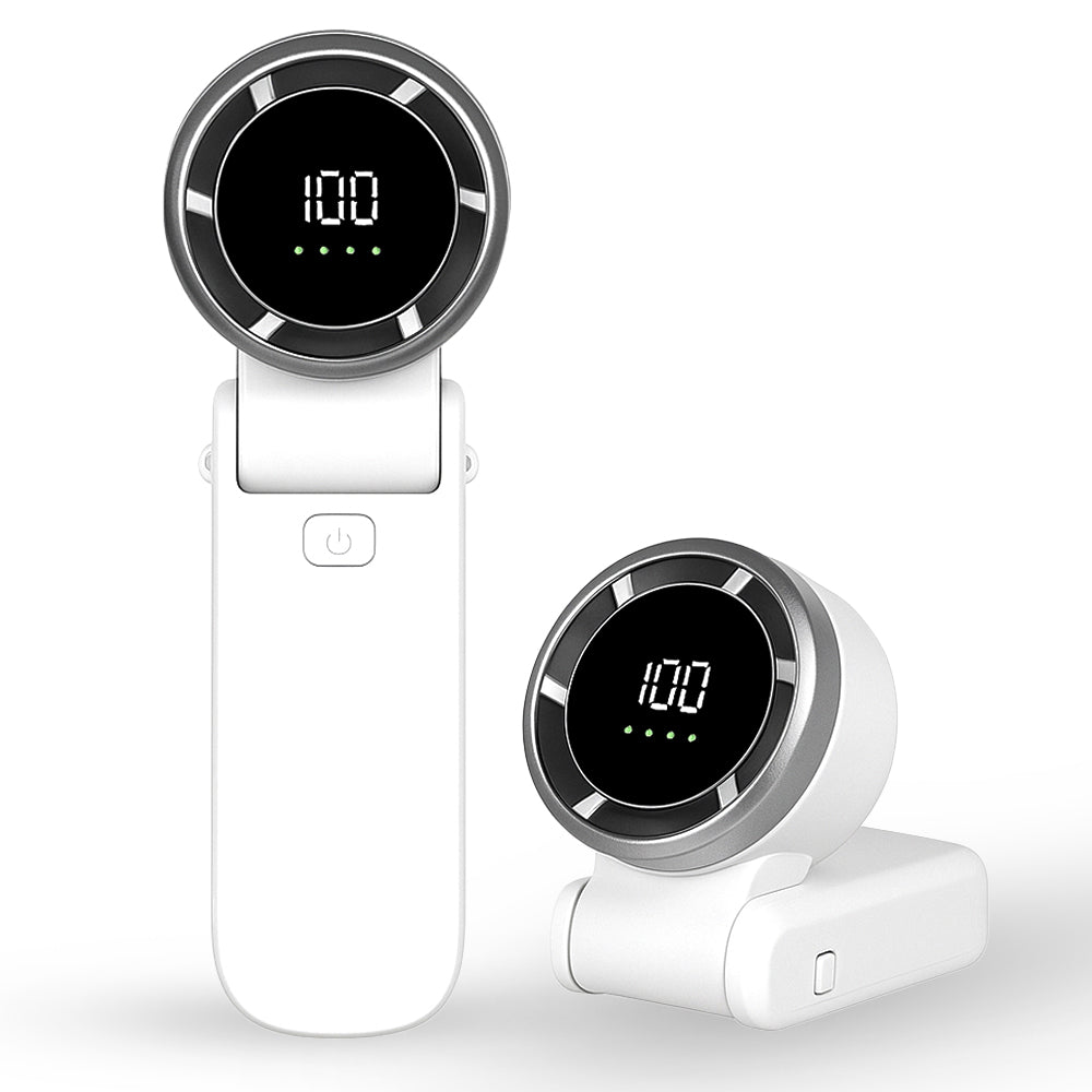 Bärbar fläkt Techsuit A9, vit