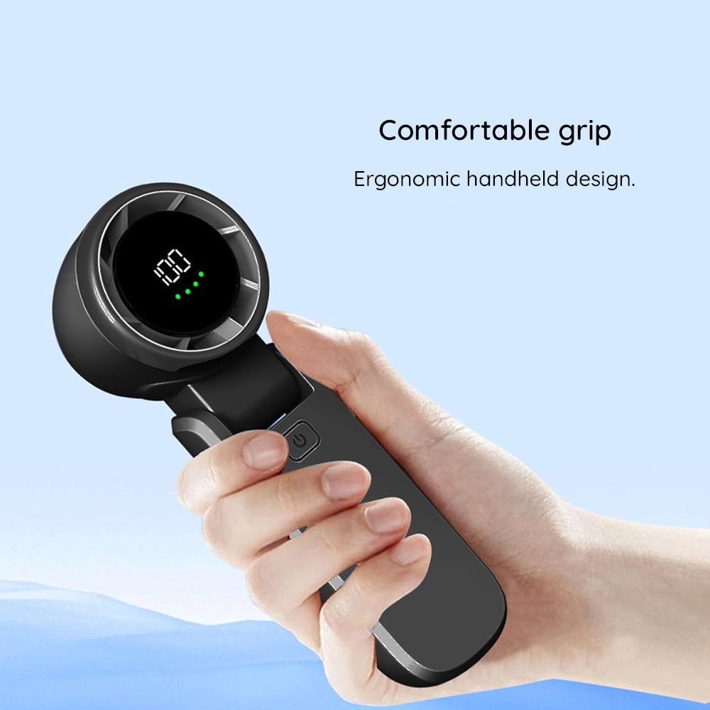 Bärbar fläkt Techsuit A9, vit