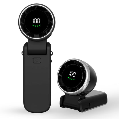 Bärbar fläkt Techsuit A9, svart