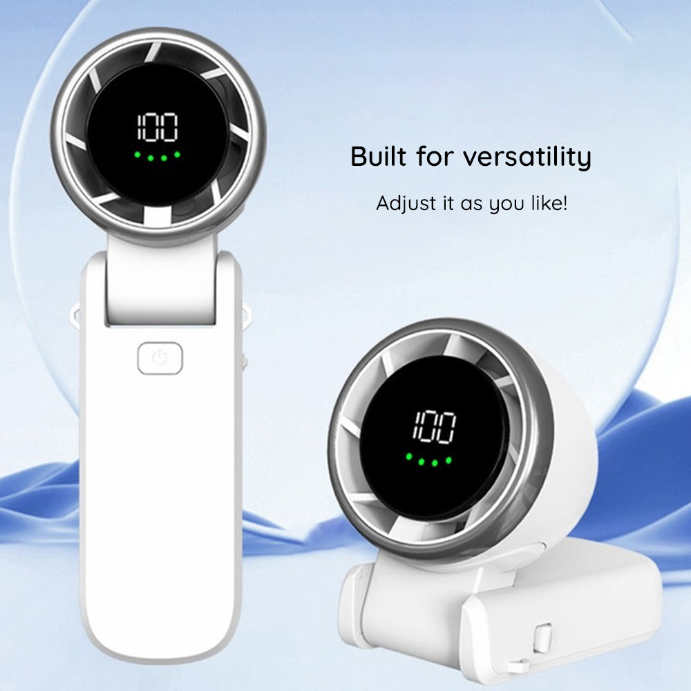 Bärbar fläkt Techsuit A9, svart