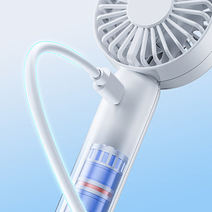 Bärbar fläkt Techsuit CT-110, vit