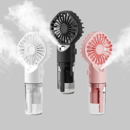 Bärbar fläkt Techsuit G10, Rosa