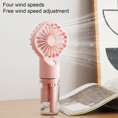 Bärbar fläkt Techsuit G10, Rosa
