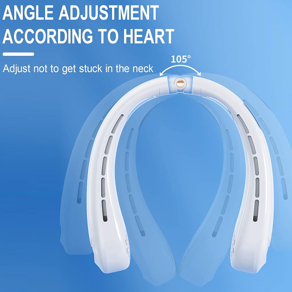 Bärbar fläkt Techsuit H6, vit