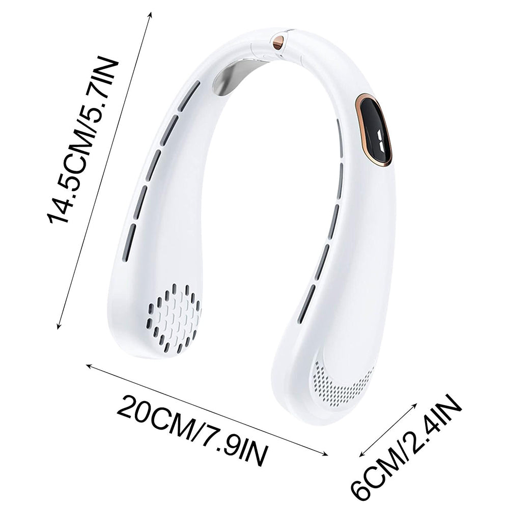 Bärbar fläkt Techsuit H6, vit