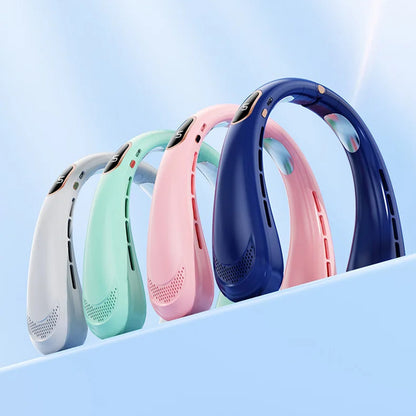 Bärbar fläkt Techsuit H6, vit