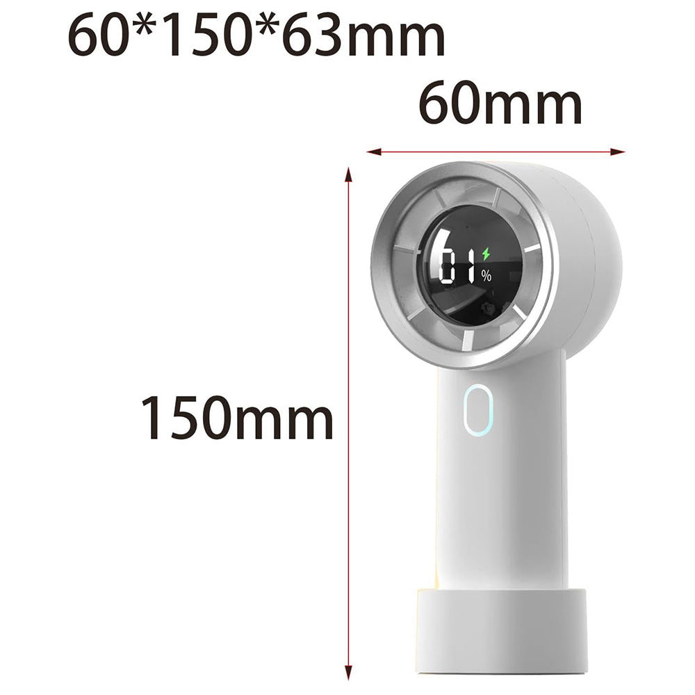 Bärbar fläkt Techsuit HX130, vit