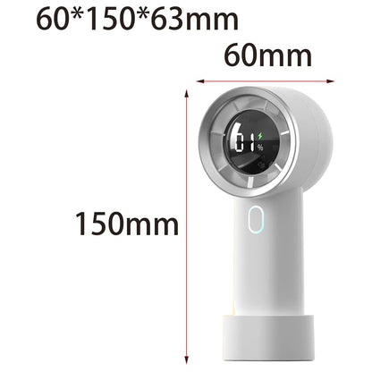 Bärbar fläkt Techsuit HX130, vit