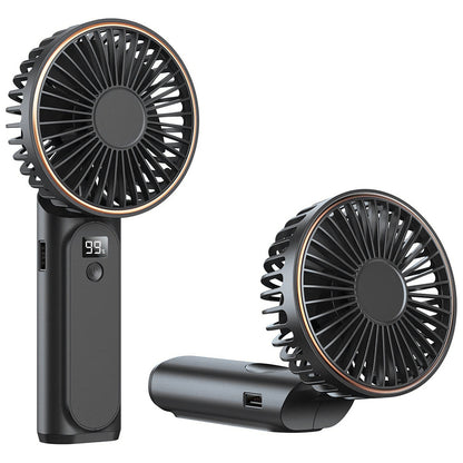 Bärbar fläkt Techsuit M12, svart