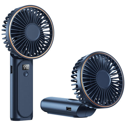 Bärbar fläkt Techsuit M12, blå