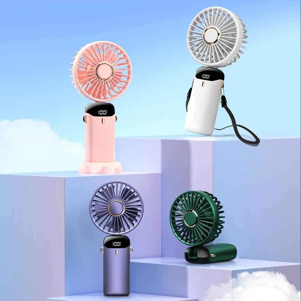 Techsuit N15 Portable Fan, White