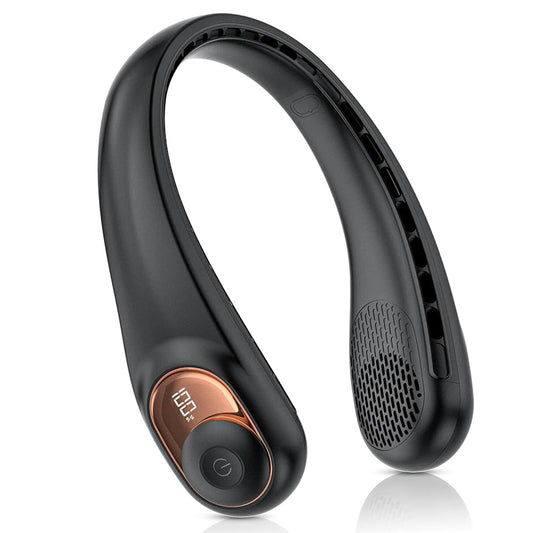 Bärbar fläkt Techsuit S9, svart