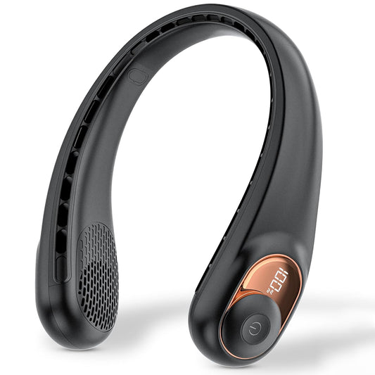 Bärbar fläkt Techsuit S9, svart