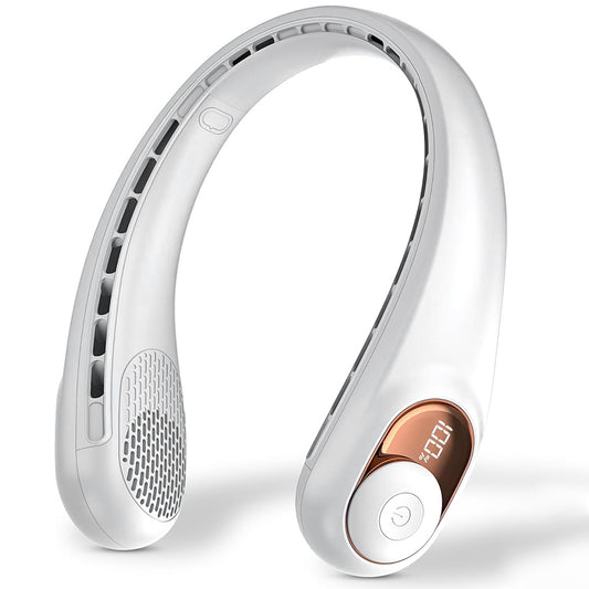 Bärbar fläkt Techsuit S9, Vit