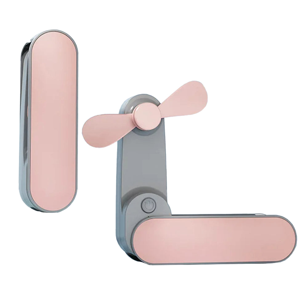 Bärbar fläkt Techsuit TF1, Rosa