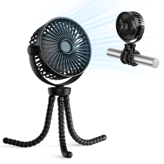 Bärbar fläkt Techsuit VP1, svart