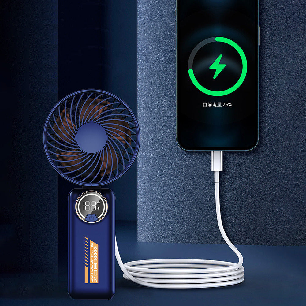 Bärbar fläkt Techsuit Z8, Vit
