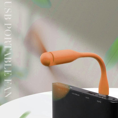 USB-fläkt Techsuit TUF1, Orange