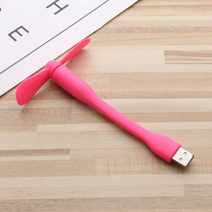 USB-fläkt Techsuit TUF1, Rosa