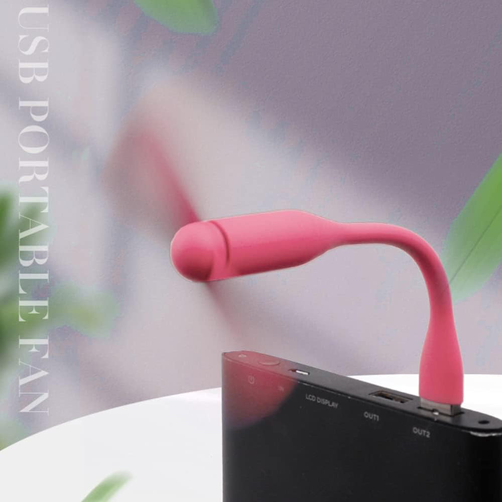 USB-fläkt Techsuit TUF1, Rosa