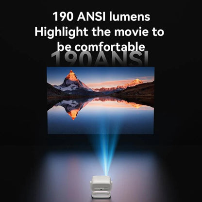 Projektor Yesido TV13, 720P, 190ANSI, Android 9.0, Vit